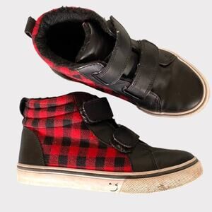 Next (13) Buffalo Plaid High Top Sneakers